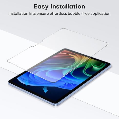 واقي شاشة OMOTON مكون من قطعتين لجهاز Microsoft Surface Go 4 / Surface Go 3 / Surface Go 2 / Surface Go (10.5 بوصة، 2023/2021/2020/2018)، زجاج مقسى/صديق للحافظة/قلم سطحي متوافق in Saudi Arabia