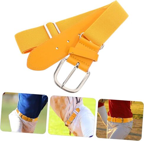 Mikikit Youth Adjustable Baseball Belt Elastic Softball Uniform Belt for Boys and Durable Construction Design Comfortable Fit for Sports Equipment in Saudi Arabia