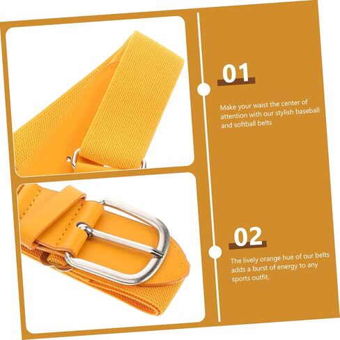 Mikikit Youth Adjustable Baseball Belt Elastic Softball Uniform Belt for Boys and Durable Construction Design Comfortable Fit for Sports Equipment in Saudi Arabia