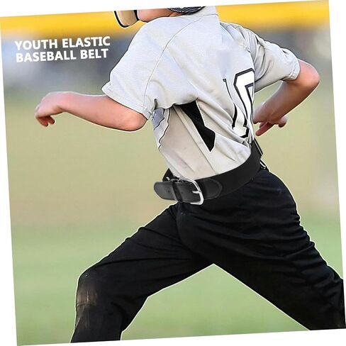 SAFIGLE Youth Adjustable Baseball Belt Elastic Belt for Boys Comfortable Durable with Buckle for Baseball Softball Activities in Saudi Arabia