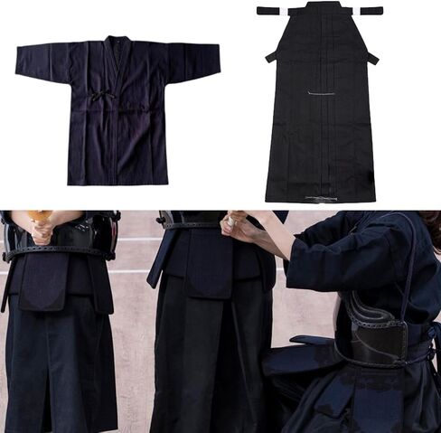 مجموعة Iaido Kendo الموحد للبالغين ، ملابس الساموراي على طراز الساموراي in Kuwait