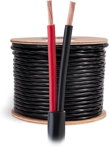 Cables Direct Online 16AWG Outdoor Speaker Wire, 500 ft | 4 Conductor, CCA- Copper Clad Aluminum, Stranded Bulk Audio Cable |Direct Burial, UV Resistant in Kuwait