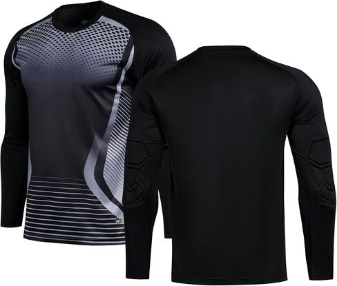 Customized Goalie Kids Uniforms Kids Teenage Boys and Girls Number Adult Jersey with Sponge in Saudi Arabia
