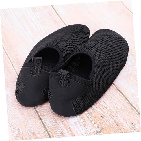 Gatuida 1pair السيليكون غير الجوارب لليوغا والرياضة الجوارب السميكة الغرفة السود in Saudi Arabia