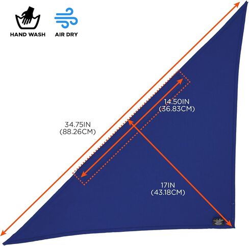 Cooling Dew Rag, Fire Resistant, Evaporative Polymer Crystals for Cooling Relief, Ergodyne Chill Its 6710FR,Blue in Saudi Arabia