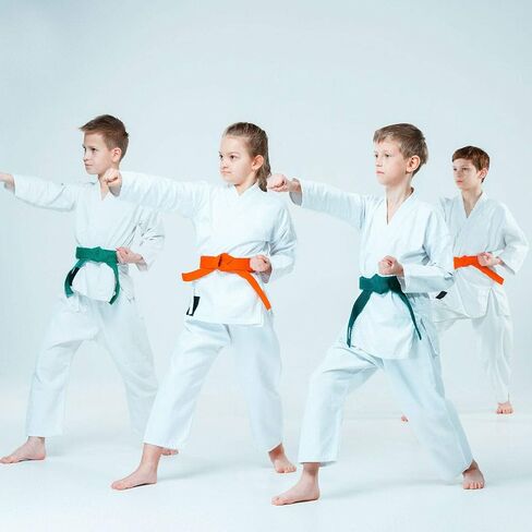 G4 Vision Black Karate Belts Martial Arts Usifor in Kuwait