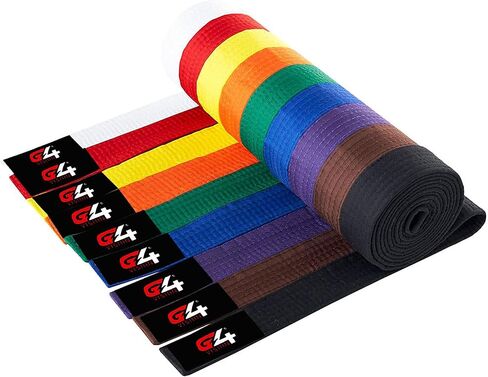 G4 Vision Black Karate Belts Martial Arts Usifor in Kuwait