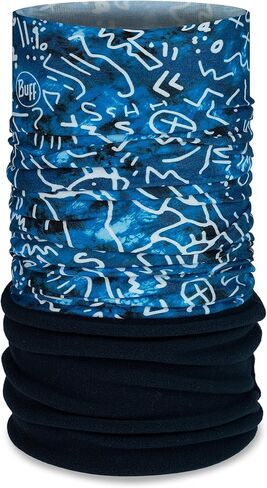 Buff Unisex Kids Tivat Polar Fleece Tubular Bandana Scarf - Blue in Saudi Arabia