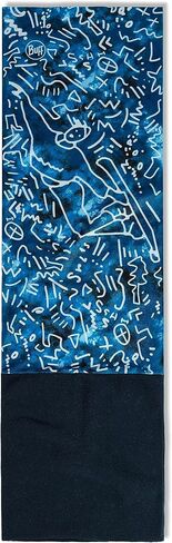 Buff Unisex Kids Tivat Polar Fleece Tubular Bandana Scarf - Blue in Saudi Arabia