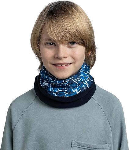 Buff Unisex Kids Tivat Polar Fleece Tubular Bandana Scarf - Blue in Saudi Arabia