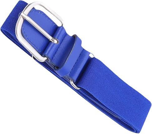 Teenage Elastic Baseball Waist Belt Stretchy Softball Waist Band Fashionable Decorative Metal Buckle Waistband in Saudi Arabia