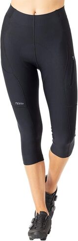 Terry Women's Grand Tour Bike Knicker, 18.5 Inch Inseam, Moderate Compression Padded Cycling Bottom, All Day Comfort in Saudi Arabia