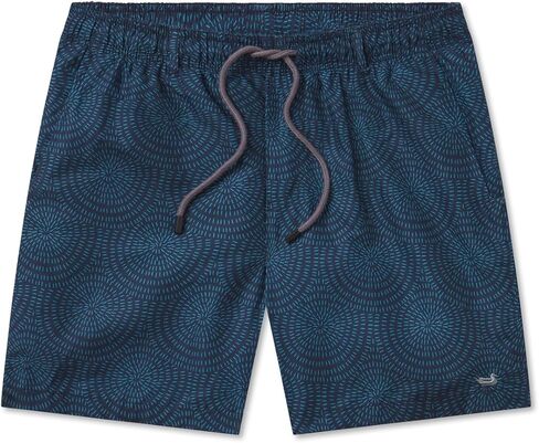 Southern Marsh Bodrum Straits Lined Swim Trunks, Washed Red & Mountain Purple, X-Large in Saudi Arabia