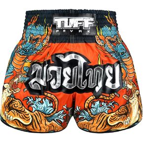 Muay Thai Boxing Shorts, MMA Training Kickboxing Trunks Retro Shorts in Saudi Arabia