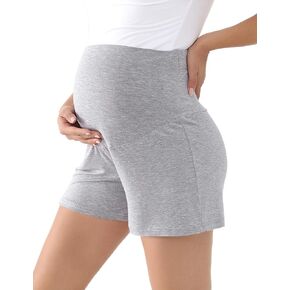 شورتات الأمومة للنساء Viscose على شورتات الحمل المريحة المريحة للبطن in Kuwait