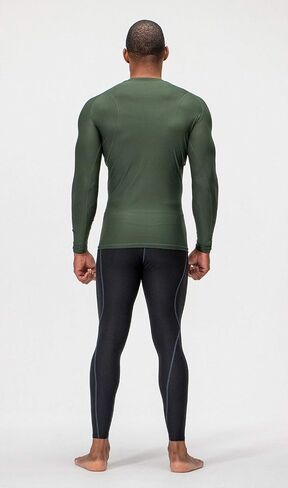 DEVOPS 3 Pack Men's UPF 50+ Long Sleeve Compression Shirts Quick Dry, Cool Gear for Garage Garden Gym Yard and Workouts in Saudi Arabia