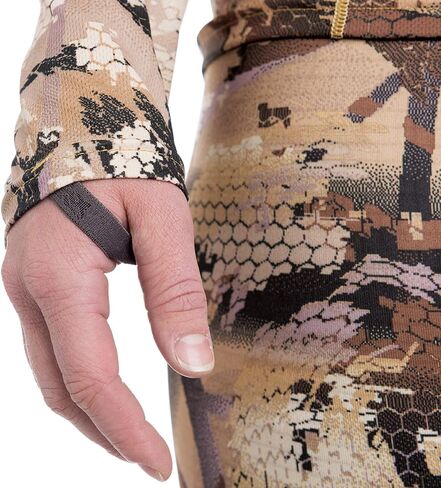 Sitka Gear Women Hunting Core Lightweight Camo Crew Long Sleeve Shirt in Kuwait