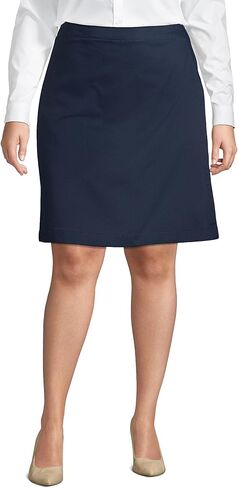 Lands' End School Uniform Young Women's Blend Chino Skort Top of Knee in Saudi Arabia