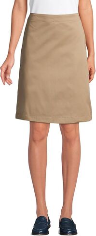 Lands' End School Uniform Young Women's Blend Chino Skort Top of Knee in Saudi Arabia