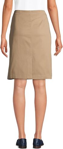 Lands' End School Uniform Young Women's Blend Chino Skort Top of Knee in Saudi Arabia