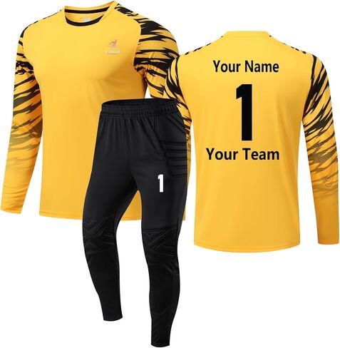 Customized Goalkeeper Jerseys Youth Adult Men Women Children Customized Men and Women Goalkeeper Jerseys in Saudi Arabia