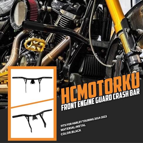 Motorcycle Engine Guard Highway Crash Bar Fit For Harley Touring Street Glide Road Glide Road King Electra Glide Ultra 2014-2024 in Saudi Arabia