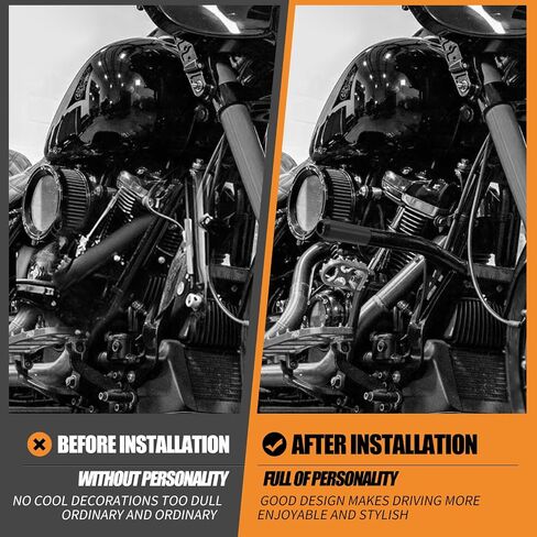 قضيب حماية محرك الدراجة النارية مناسب لدراجات Harley Touring Street Glide Road Glide Road King Electra Glide Ultra 2014-2024 in Saudi Arabia