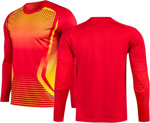 Customized Goalie Kids Uniforms Kids Teenage Boys and Girls Number Adult Jersey with Sponge in Saudi Arabia