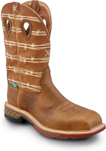 Twisted X ، Men's ، Comp Toe ، EH ، WP ، مقاومة للانزلاق ، اسحب على Wellington in Saudi Arabia