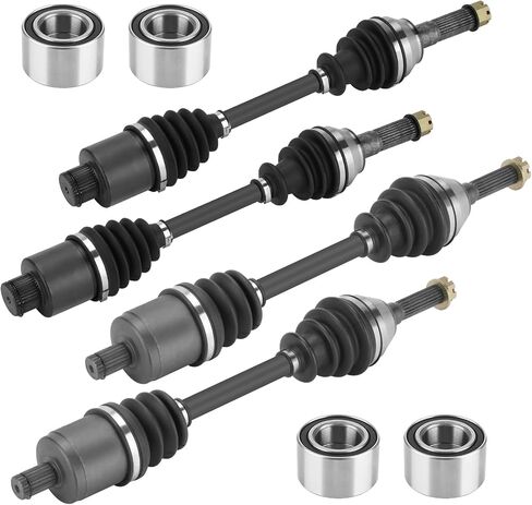 Rear Left or Right CV Axle Shaft Assembly Fits for Polaris Hawkeye/Sportsman 400 450 500 570 700 800 EFI/HO 2006-2014,Replace for 1332654 1332884 1332672 1332444, 2 Rear Axles in Saudi Arabia