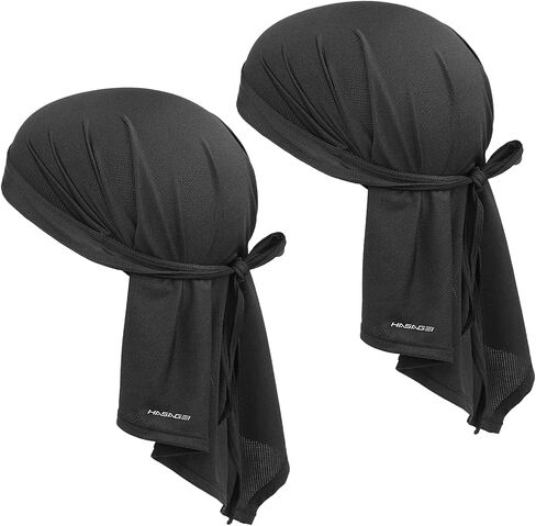 Bandanas Skull Caps for Men, Women Breathable Neck Gaiters, Sweat Wicking Do Rags Head Wraps, Helmet Liner Durag in Kuwait