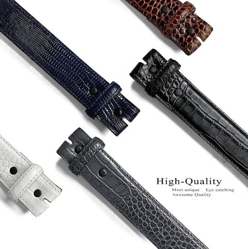 حزام حزام جلدي أصلي لبشرة البقر مع اللقطات ، 1-3/8 "(35 مم) و 1-1/2" (38 مم) in Saudi Arabia