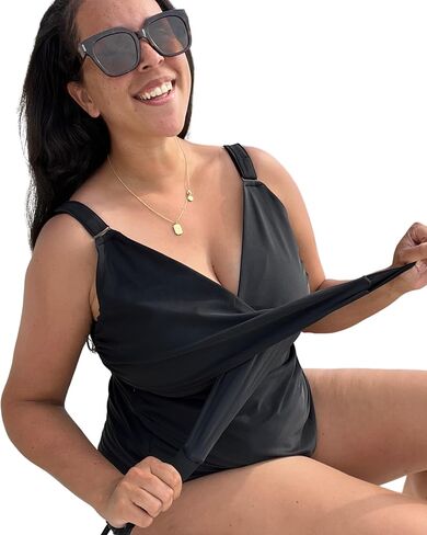 Sarah Wells Hands Free Pumping and Nursing Swim in Saudi Arabia