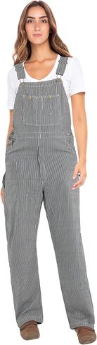 Skylinewears Women's Denim Bib Overall Dungaree Utility Pockets Denim Bib With Adjustable Straps in Saudi Arabia