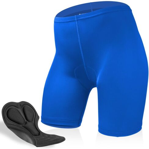 | Women's USA Classic Cycling Shorts | Padded Compression Spandex Short | Made in USA in Kuwait