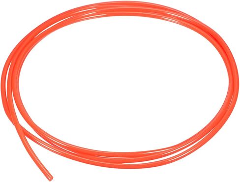 DMiotech 2.5mmx4mm Pneumatic Tubing, 4 Meters/13.1ft Air Compressor PU Line Hose Tube for Water Fluid Transfer, Transparent in Saudi Arabia