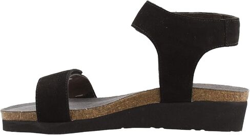NAOT New Women's Alba Sandal Black Velvet Nubuck 38 in Saudi Arabia