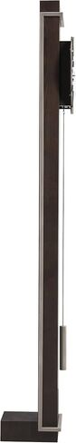 Howard Miller Oscar Floor Clock, Analog Display Silver Pendulum Grandfather Clocks with Silver Finished for Home Decor, Office & Living Room Quartz Movement in Saudi Arabia