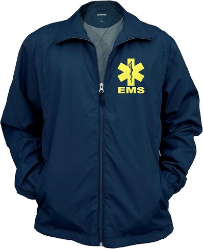 ملابس الأذكياء الذين يرتدون ملابس ems ems up stindbreaker مع زخارف عاكسة الأمام والخلف in Kuwait