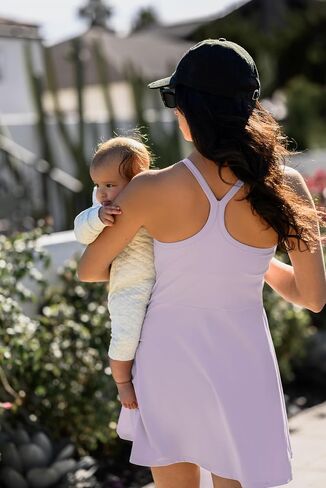 Kindred Bravely Stevie Active Racerback Nursing Dress | Maternity & Breastfeeding Tennis Dress in Saudi Arabia