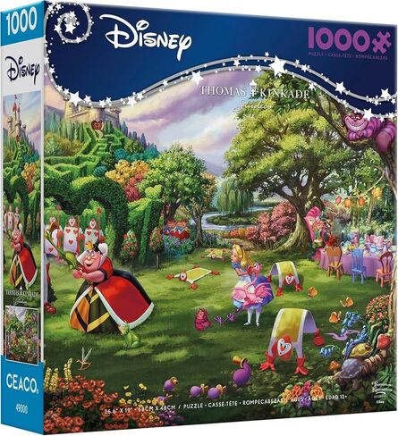Ceaco - Thomas Kinkade - Disney - Queen of Hearts - 1000 Piece Jigsaw Puzzle in Saudi Arabia