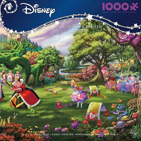 Ceaco - Thomas Kinkade - Disney - Queen of Hearts - 1000 Piece Jigsaw Puzzle in Saudi Arabia