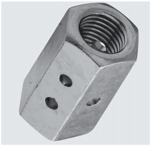 National Hardware N261-420 Zinc Rod Coupler, 1 in. - Quantity 5 in Saudi Arabia