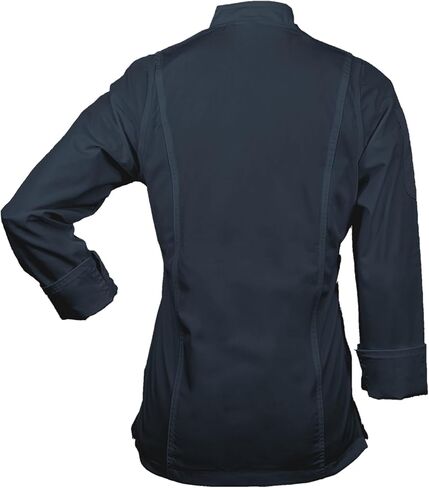 Personalized Women's Long Sleeve Embroidered Zipper Chef Coat in Kuwait