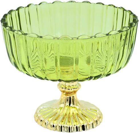 Glass Fruit Bowl | Fruit Bowl Cum Diwali Candle Holder | Diwali Gift | Christmas Candle Holder| Diwali Decoration |Dining Table Decorative Items in Saudi Arabia