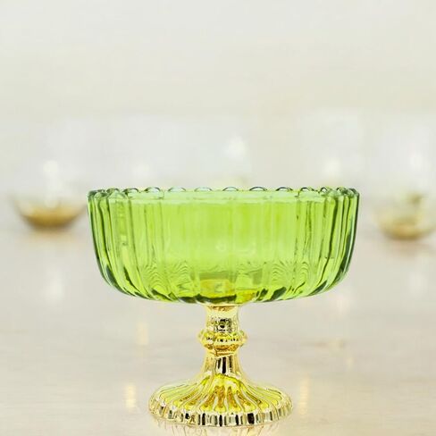Glass Fruit Bowl | Fruit Bowl Cum Diwali Candle Holder | Diwali Gift | Christmas Candle Holder| Diwali Decoration |Dining Table Decorative Items in Saudi Arabia