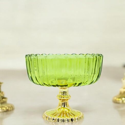 Glass Fruit Bowl | Fruit Bowl Cum Diwali Candle Holder | Diwali Gift | Christmas Candle Holder| Diwali Decoration |Dining Table Decorative Items in Saudi Arabia
