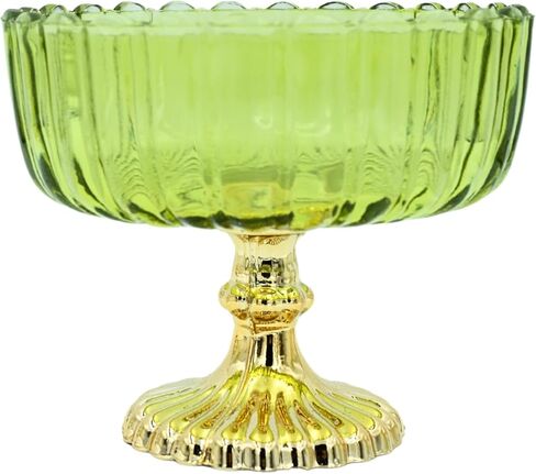 Glass Fruit Bowl | Fruit Bowl Cum Diwali Candle Holder | Diwali Gift | Christmas Candle Holder| Diwali Decoration |Dining Table Decorative Items in Saudi Arabia