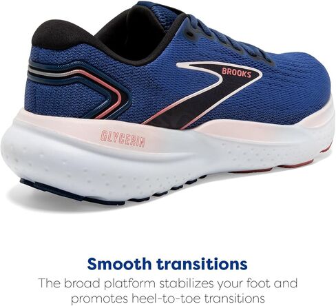 Brooks Women’s Glycerin 21 Neutral Running Shoe - Thistledown/Ebony/Corsage - 8.5 Medium in Saudi Arabia