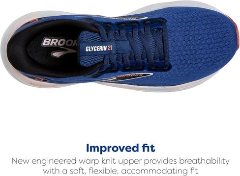 Brooks Women’s Glycerin 21 Neutral Running Shoe - Thistledown/Ebony/Corsage - 8.5 Medium in Saudi Arabia